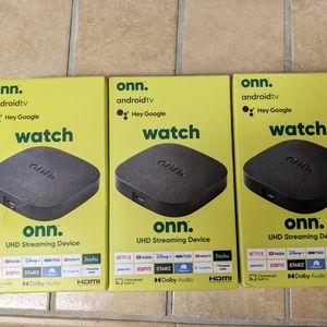 onn android tv 4k Google voice streaming box Disney Hulu Netflix Amazon prime